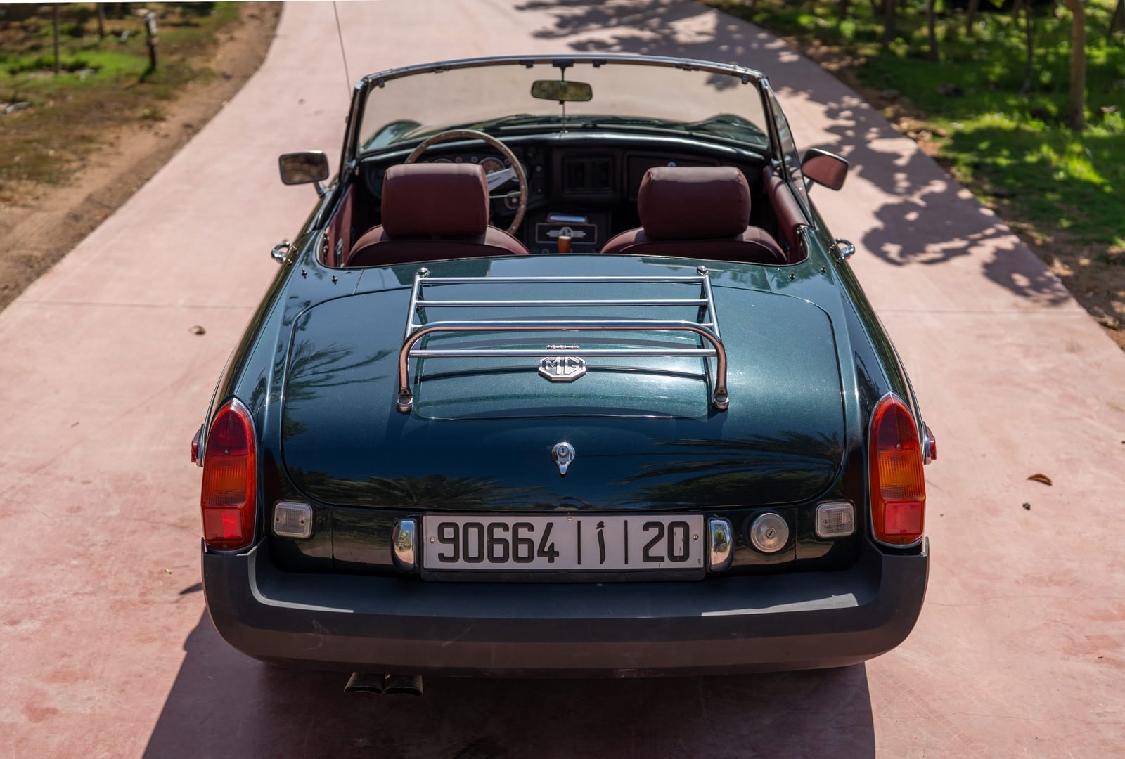 MGB cabriolet : arrière