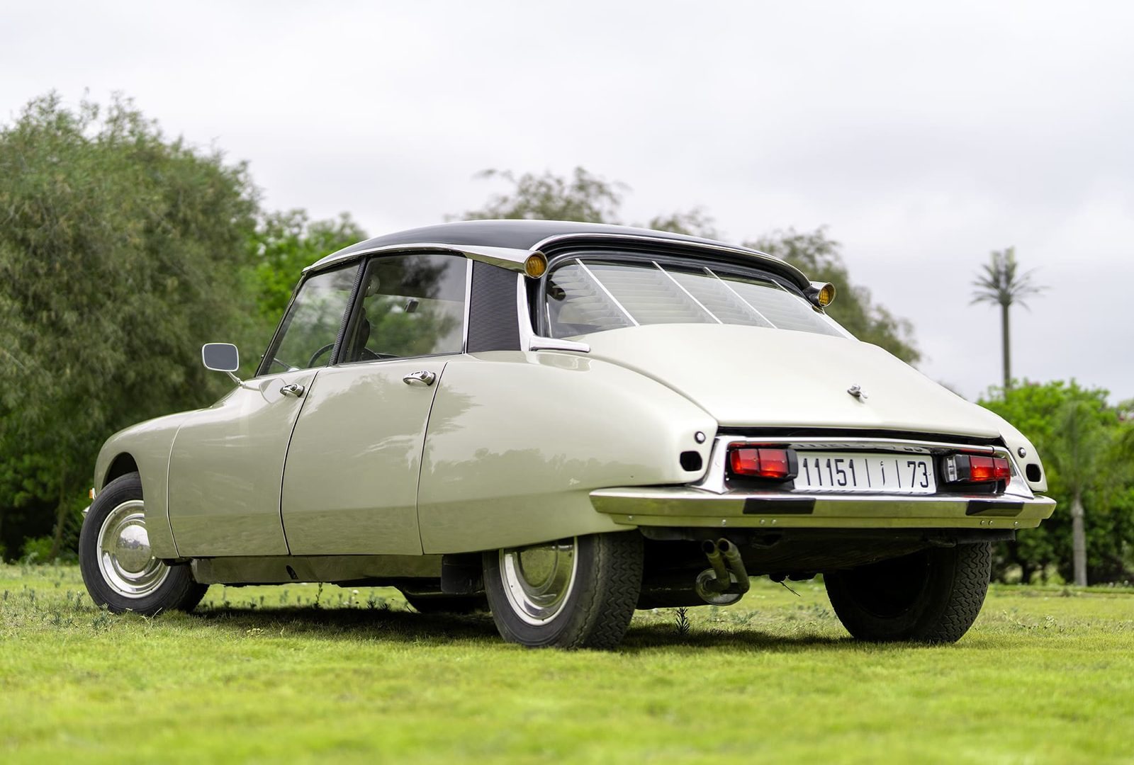Citroën DS : trois quarts arrière