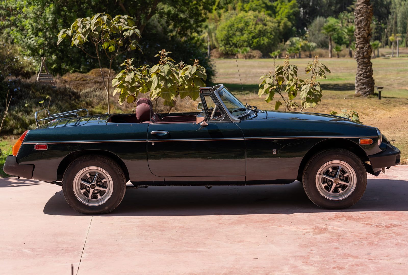 MGB cabriolet : profil