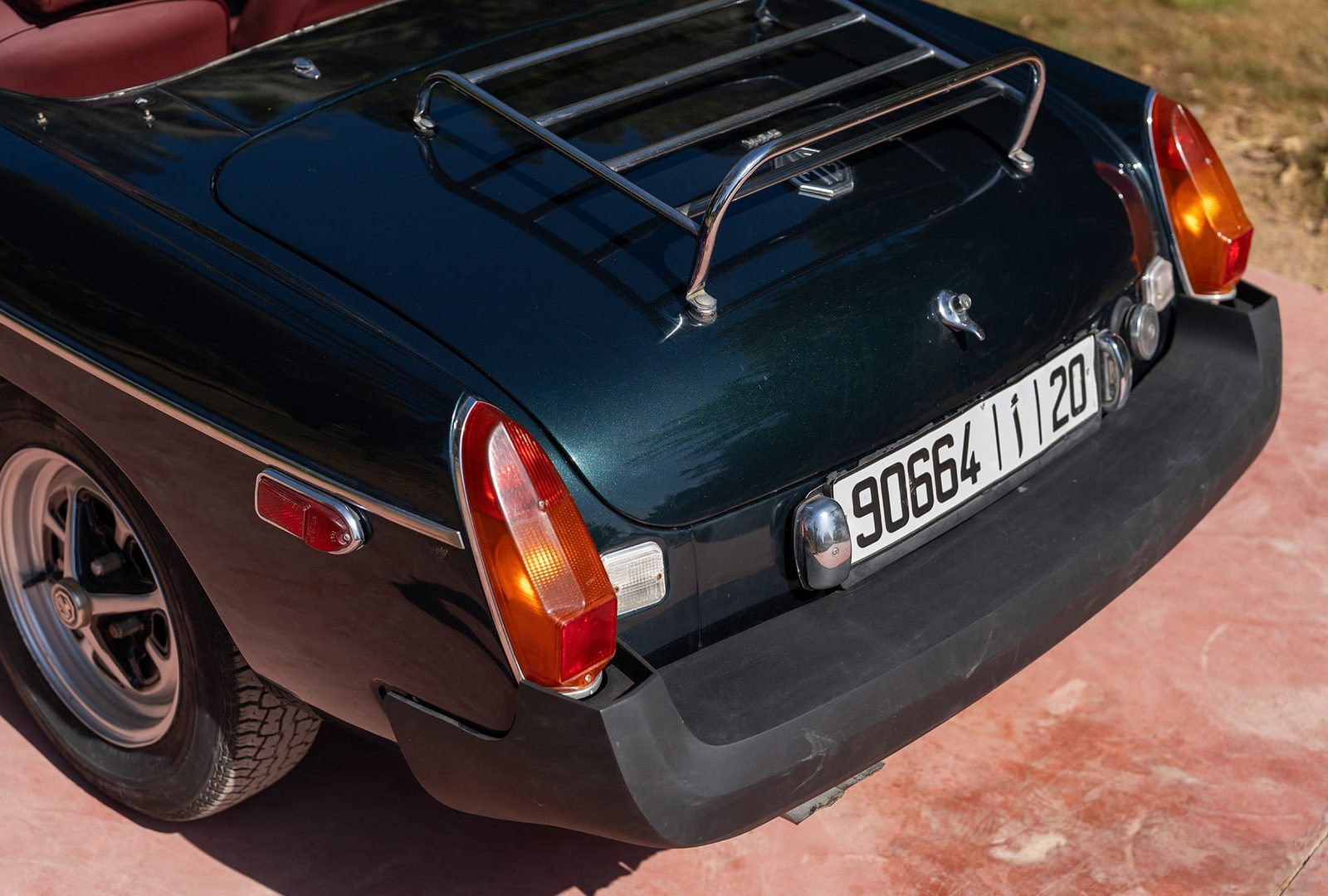 MGB cabriolet : feux arrière