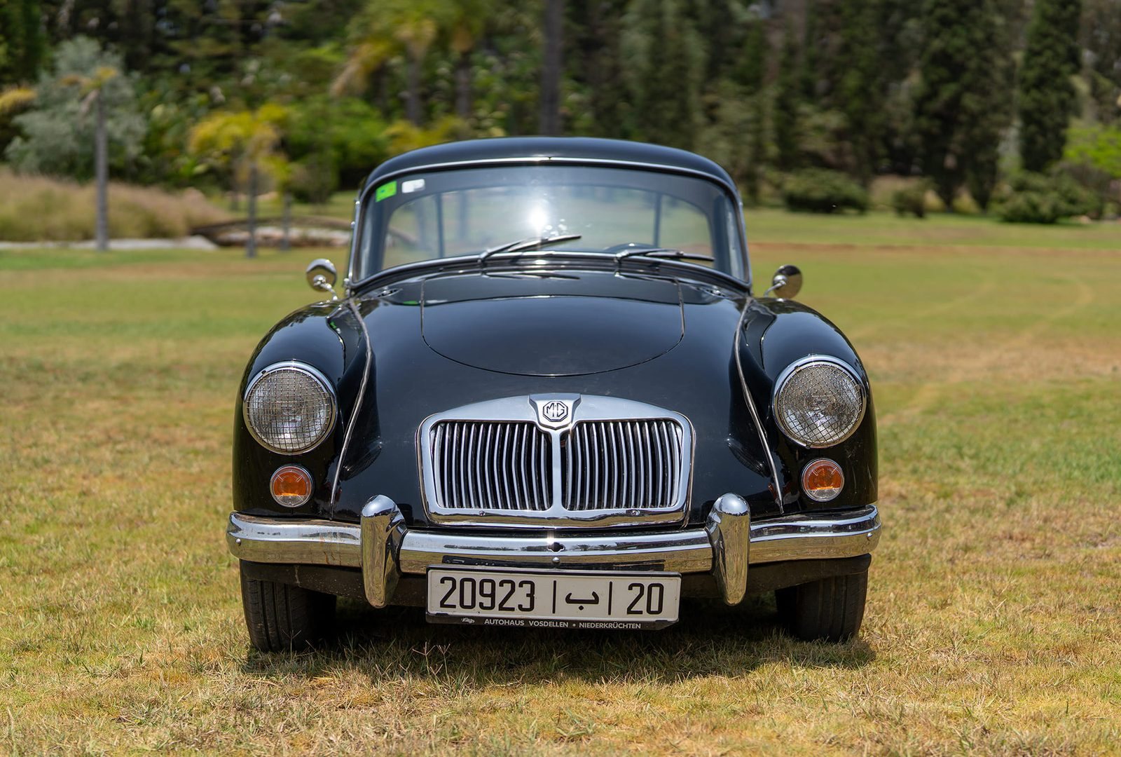 MGA coupé : face