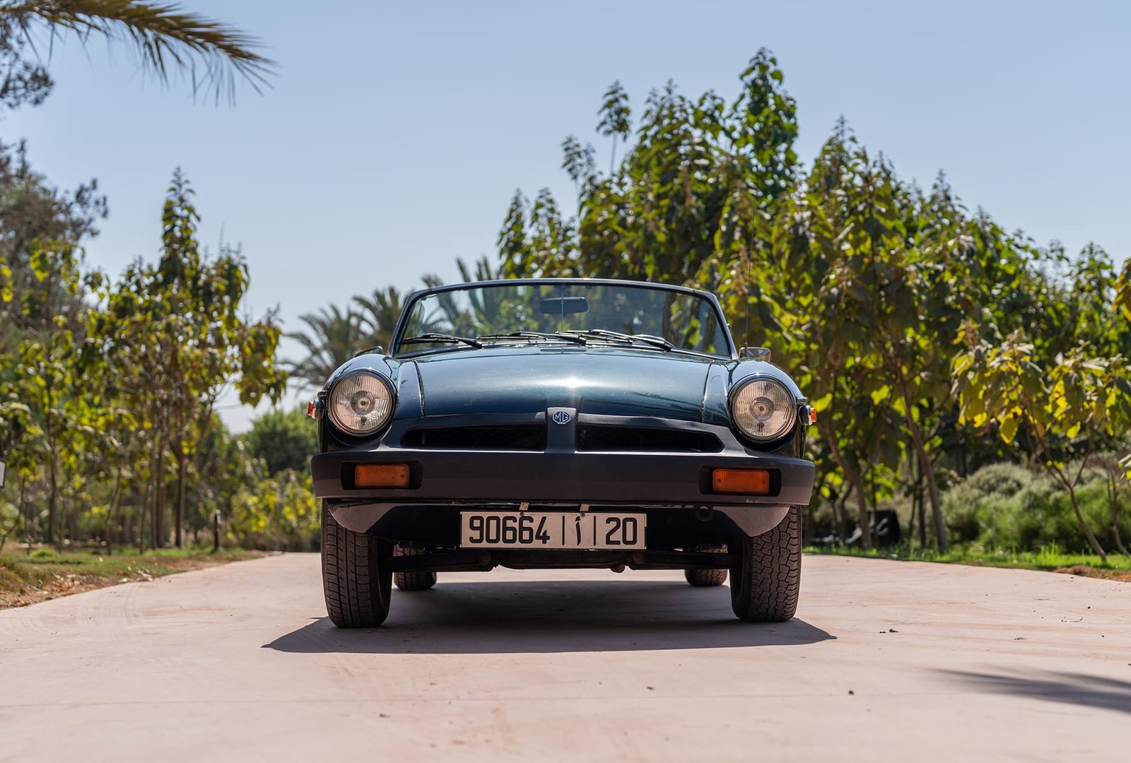 MGB cabriolet : face