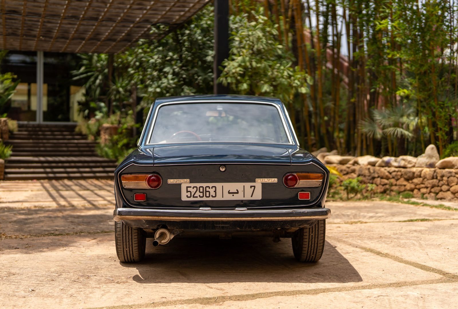 Lancia Fulvia Coupé : arrière