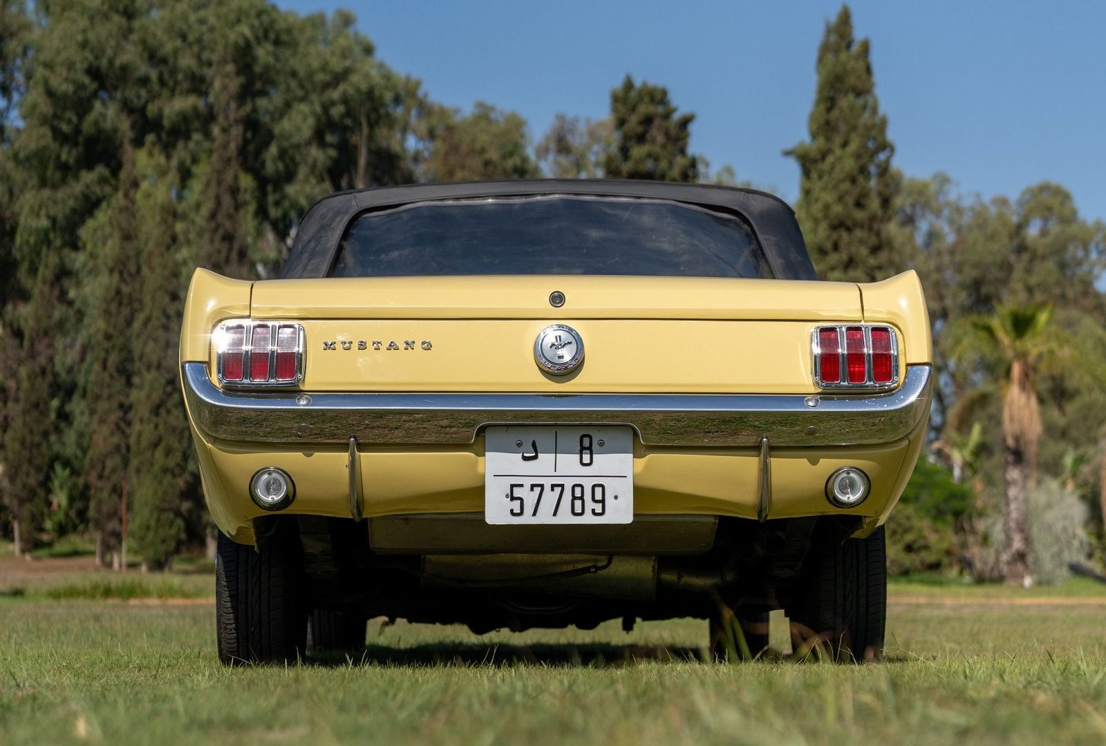 Ford Mustang : arrière
