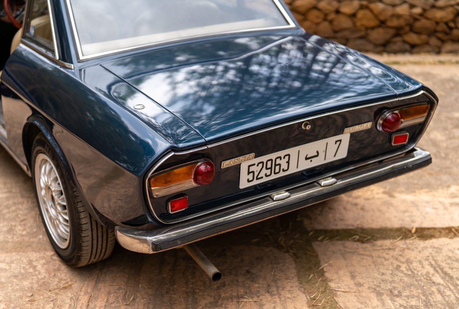 Lancia Fulvia Coupé : feux arrière